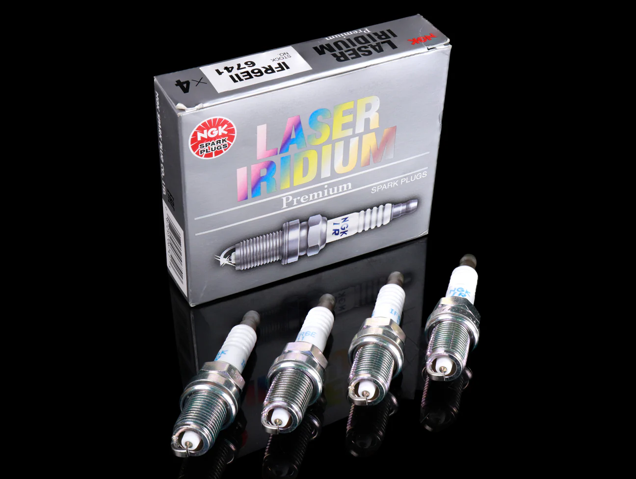 NGK Laser Iridium Spark Plug Set - B-series - Image 2