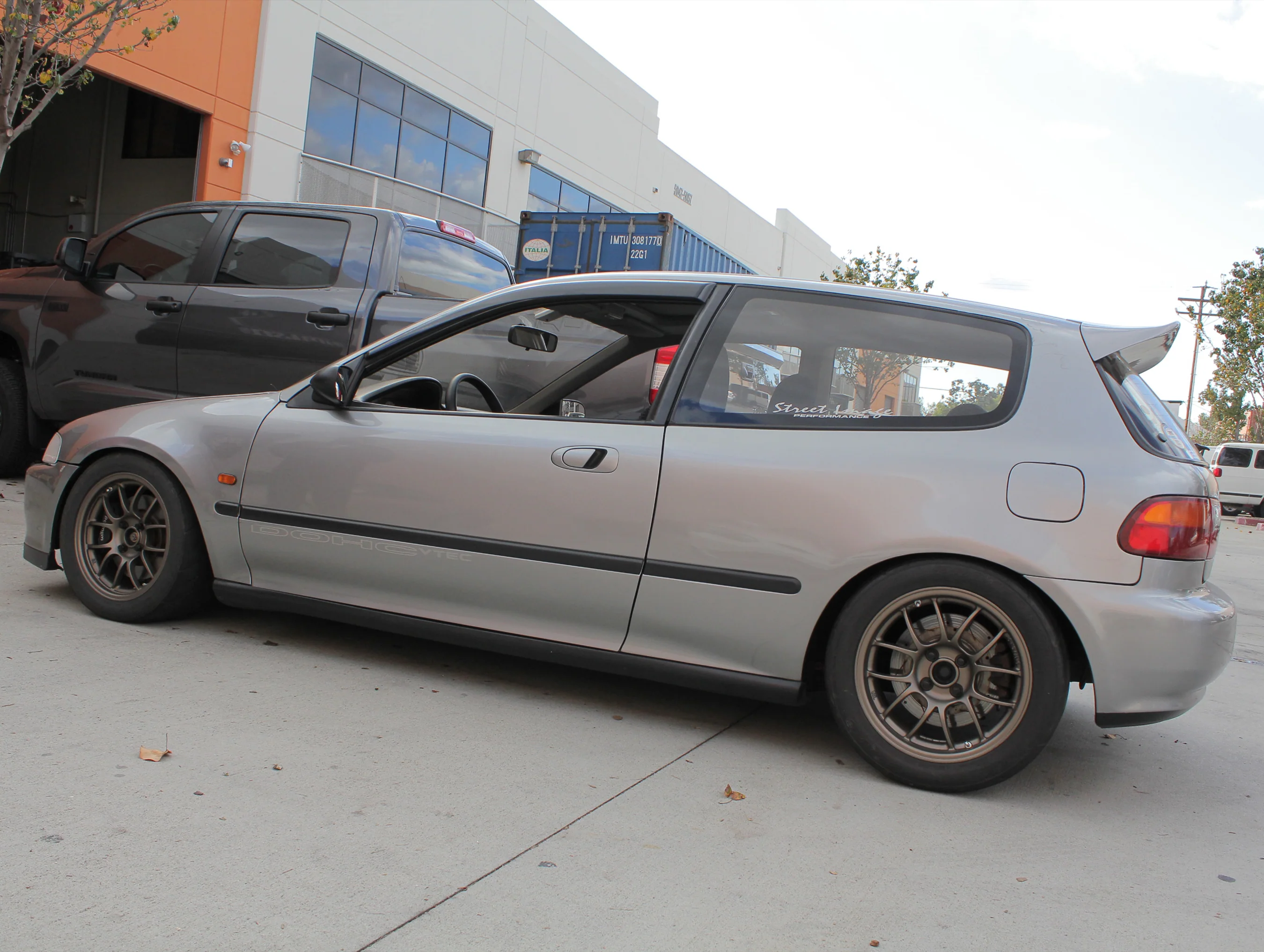Osaka JDM FRP Rear "Devil Wing" - 92-95 Civic Hatchback - Image 7