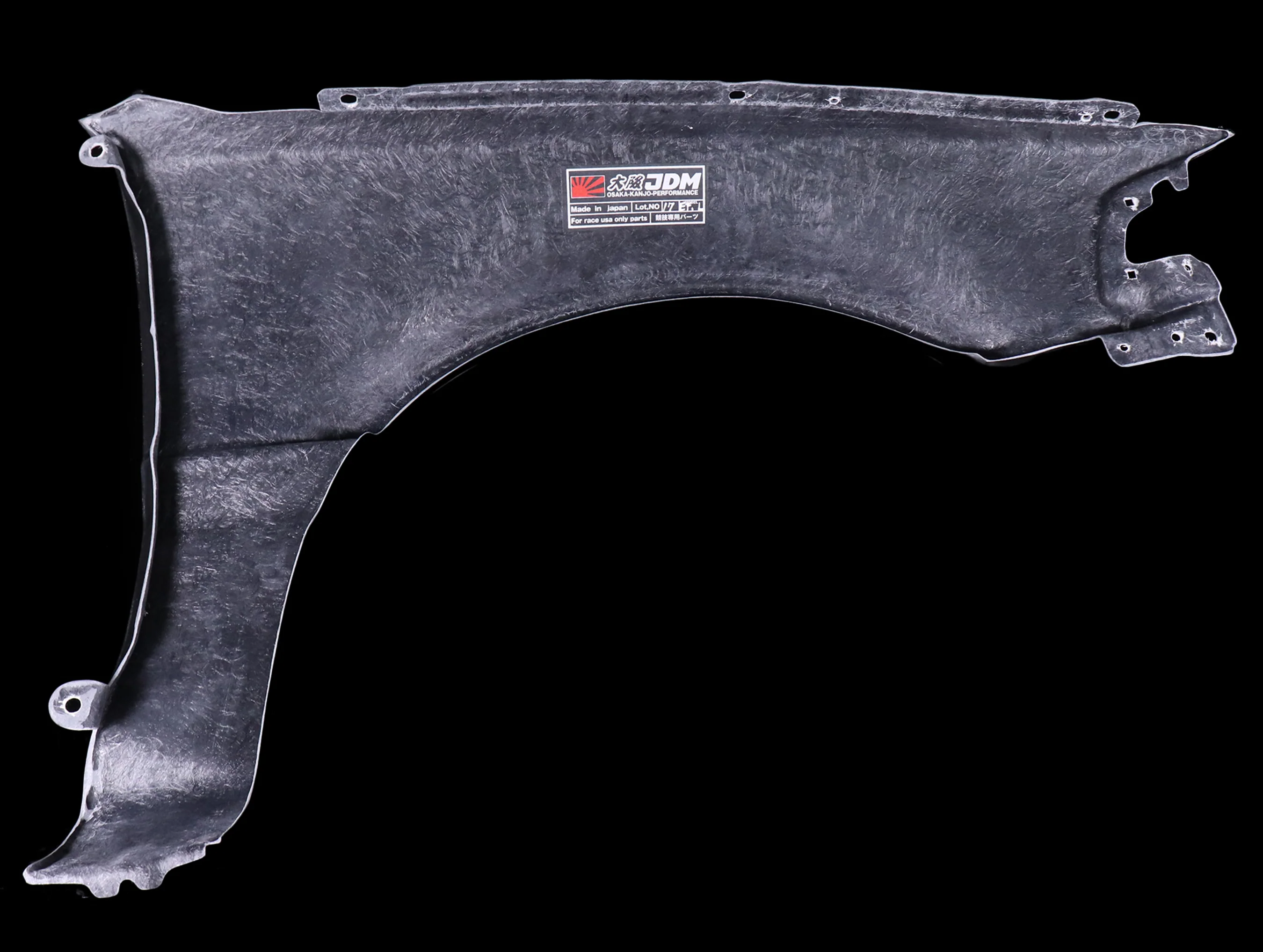 Osaka JDM Grand Civic Wide Fender Set V2 - 88-91 Civic - Image 7