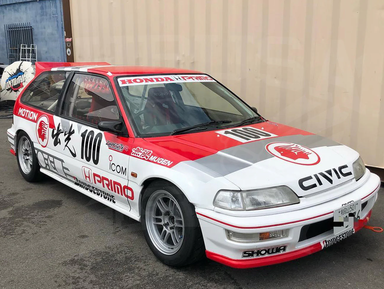 Osaka JDM Grand Civic Wide Fender Set V2 - 88-91 Civic - Image 9