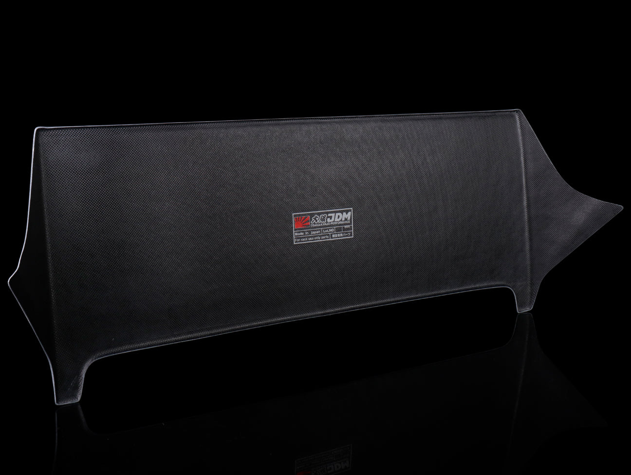 Osaka JDM Rear Carbon Fiber "Devil Wing" - 88-91 Civic Hatchback - Image 5