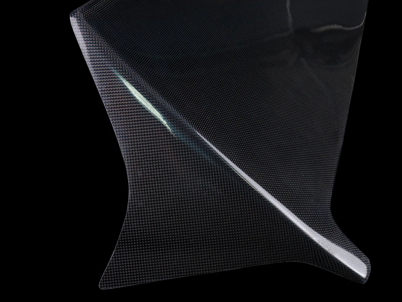Osaka JDM Rear Carbon Fiber "Devil Wing" - 88-91 Civic Hatchback - Image 7