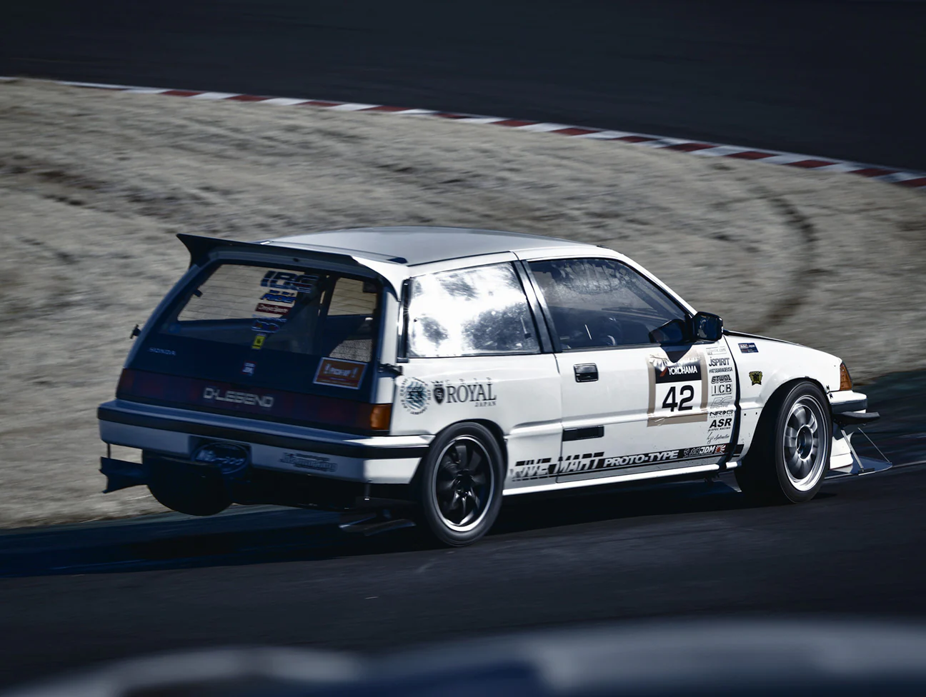 Osaka JDM Rear "Devil Wing" - 84-87 Civic Hatchback - Image 10