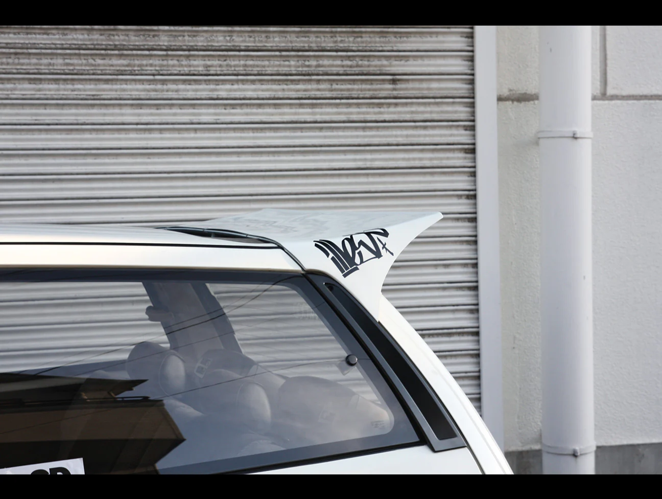 Osaka JDM Rear "Devil Wing" - 84-87 Civic Hatchback - Image 6