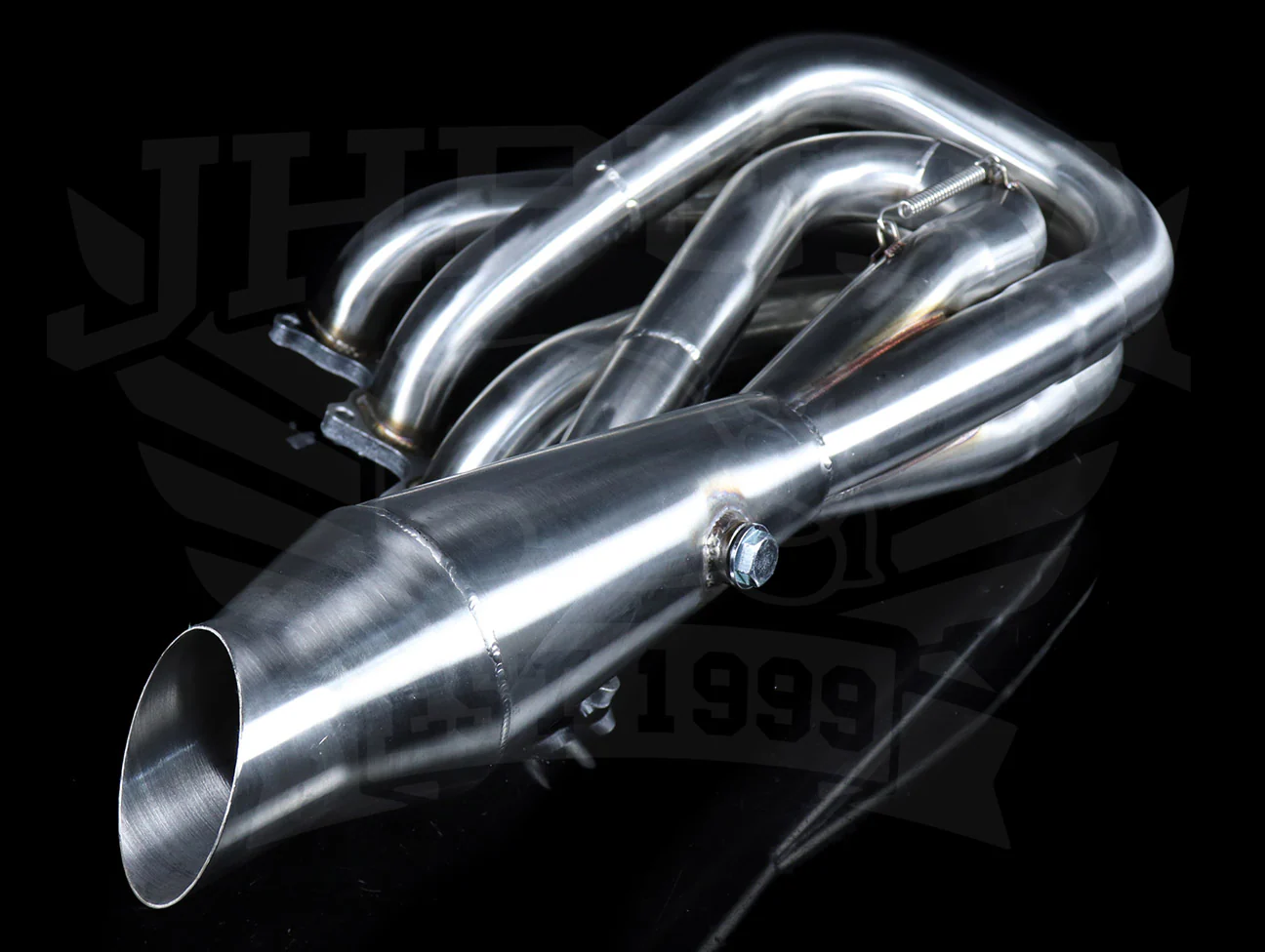 PLM Power Driven Hood Exit Race Header (4-1 Megaphone) - H-series / H2B - Image 3