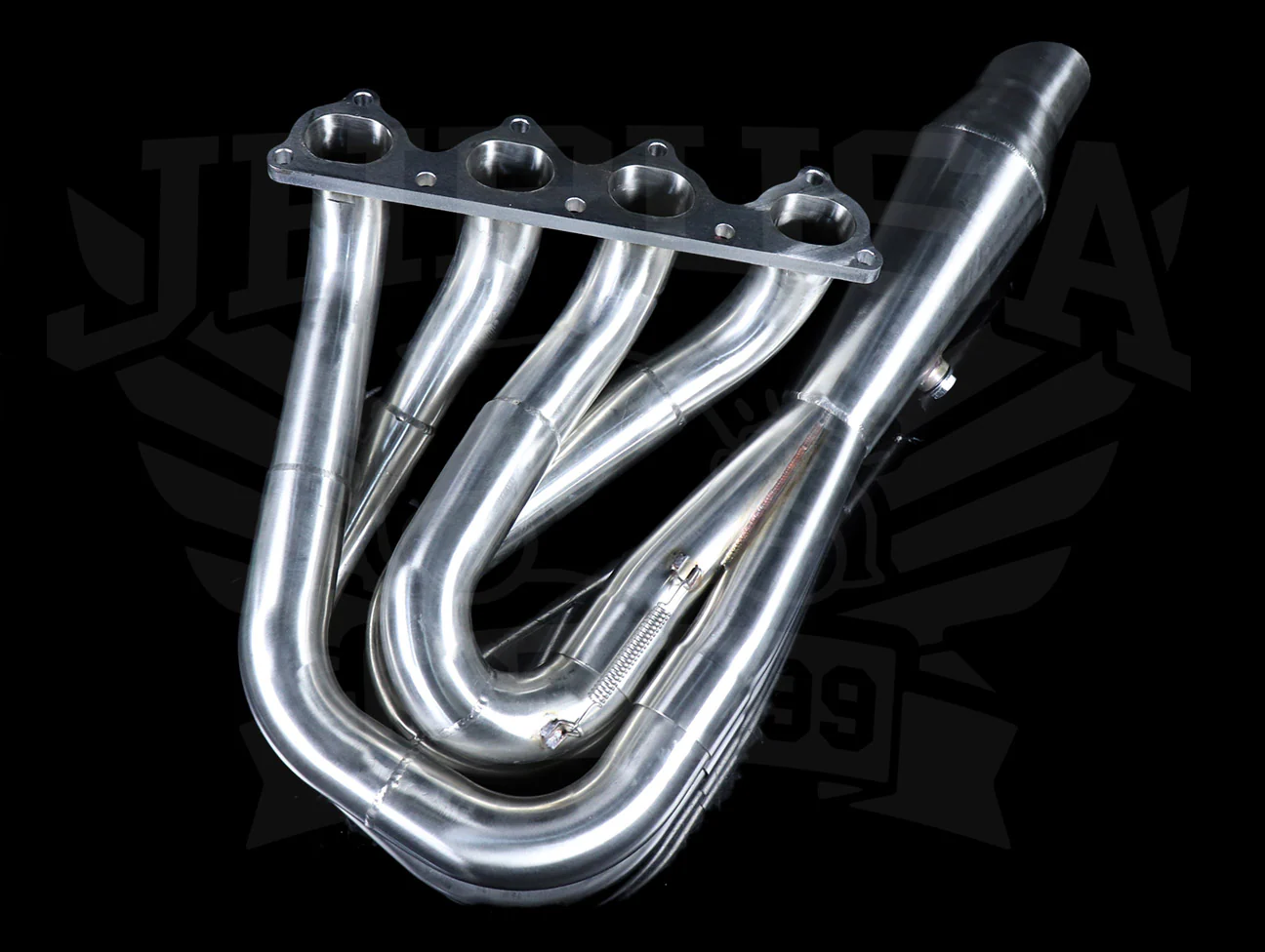 PLM Power Driven Hood Exit Race Header (4-1 Megaphone) - H-series / H2B - Image 4
