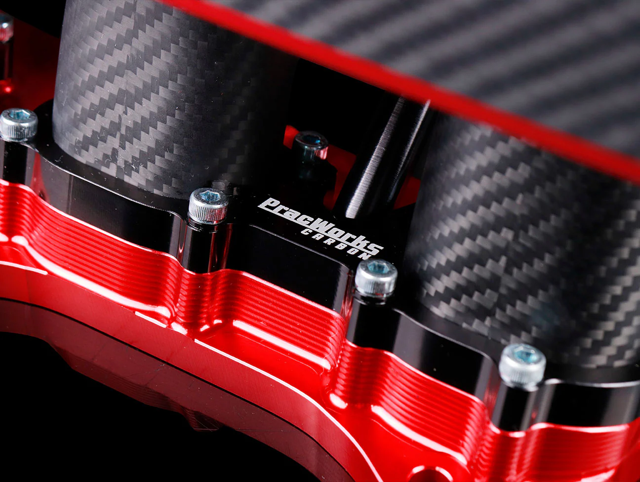 Pracworks x Drag Cartel K-Series Carbon Intake Manifold w/ Fuel Rail - Image 8