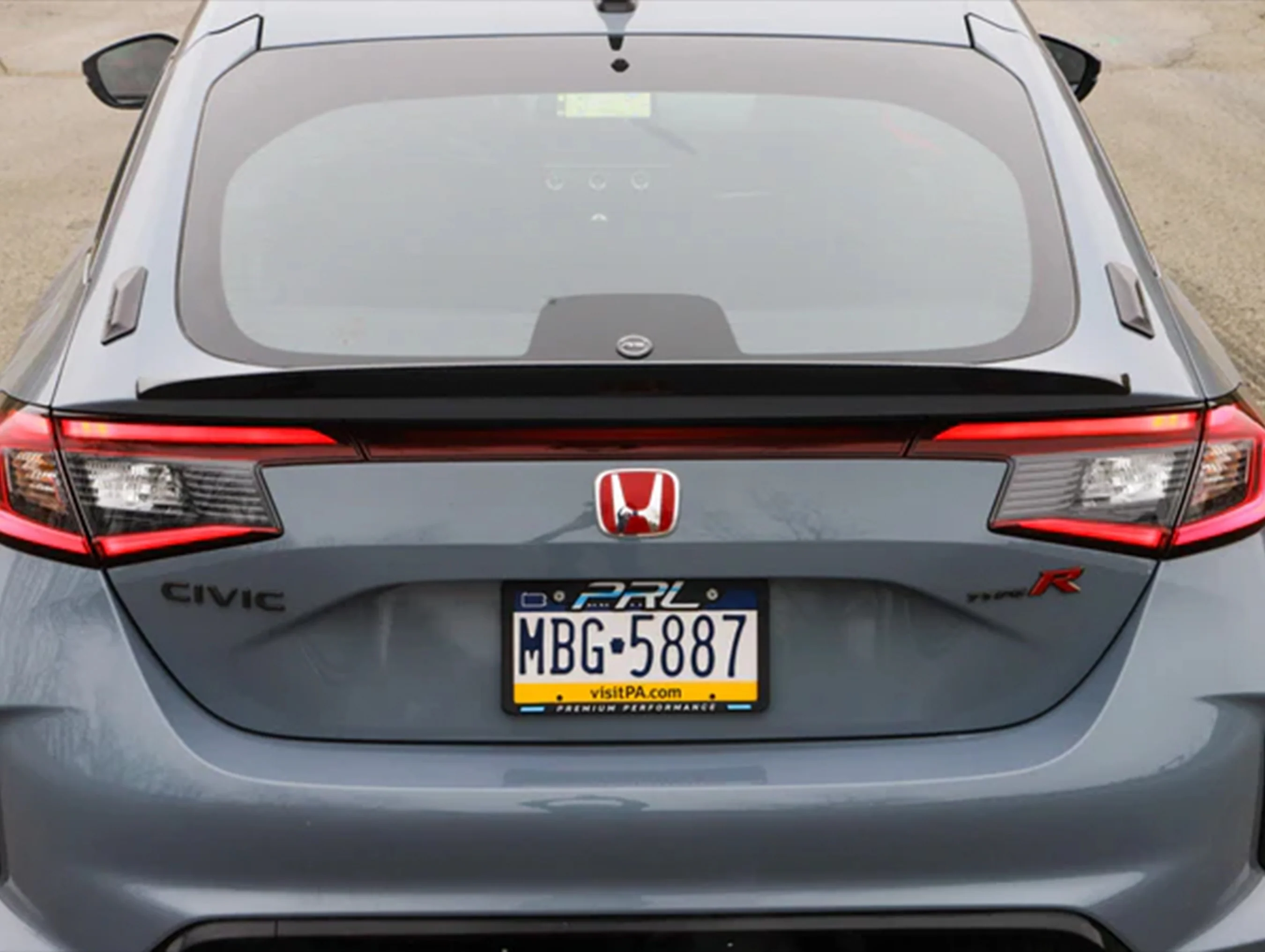 PRL Wing Delete - 23+ Civic Type-R (FL5) - Image 6