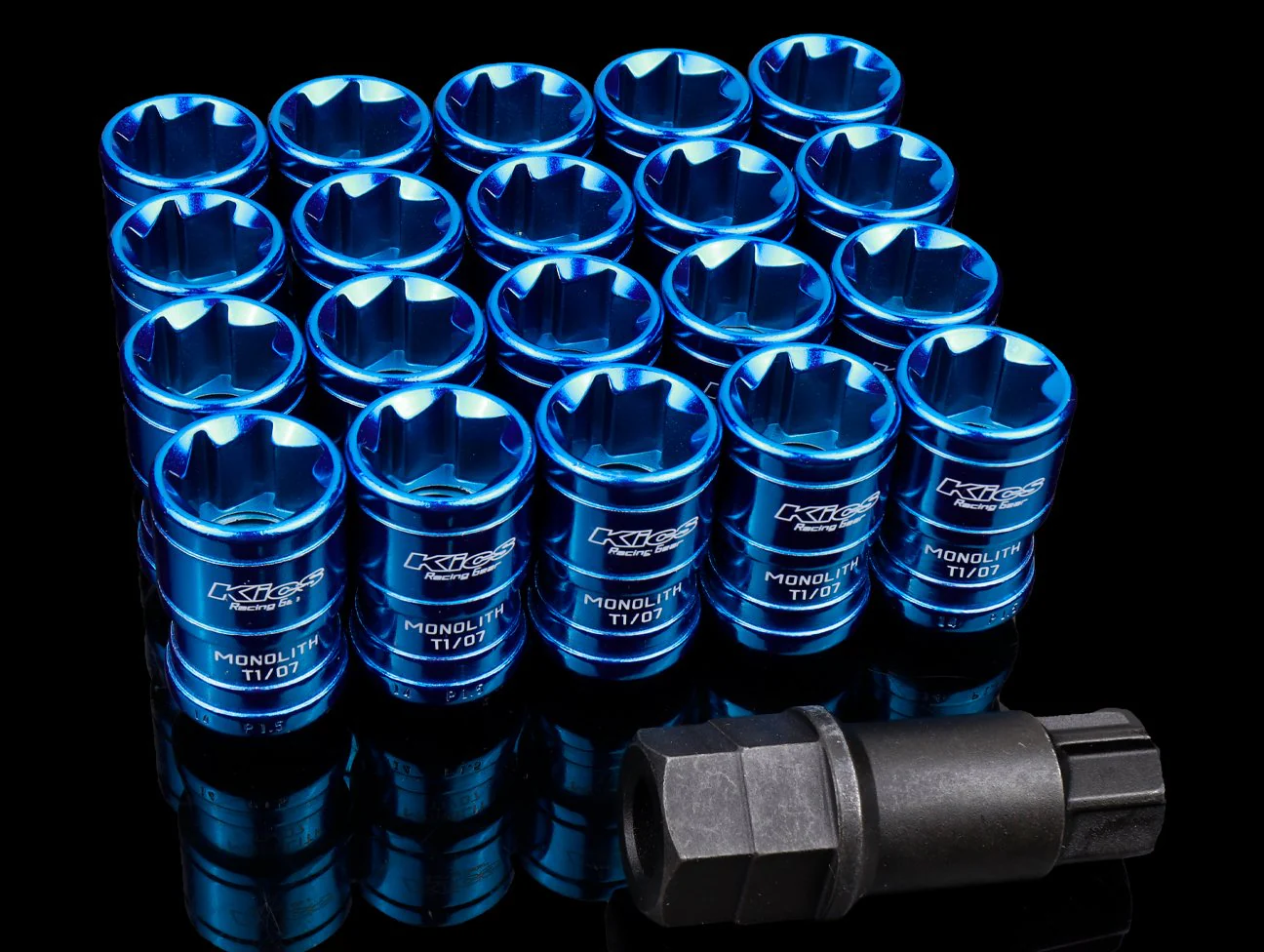Project Kics Monolith T1/07 Lug Nut Set - 14x1.50 - Image 3