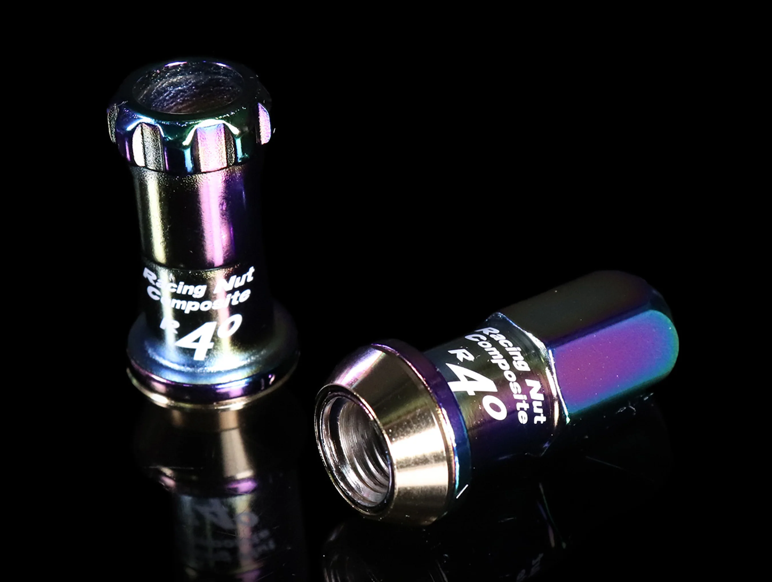 Project Kics R40 Extended Lug Nuts with Locks - Neo Chrono - Image 3