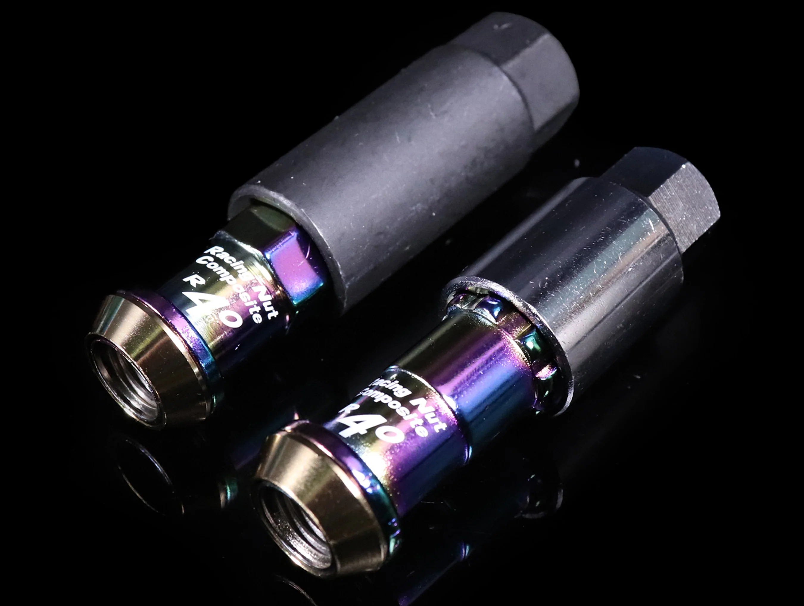 Project Kics R40 Extended Lug Nuts with Locks - Neo Chrono - Image 4