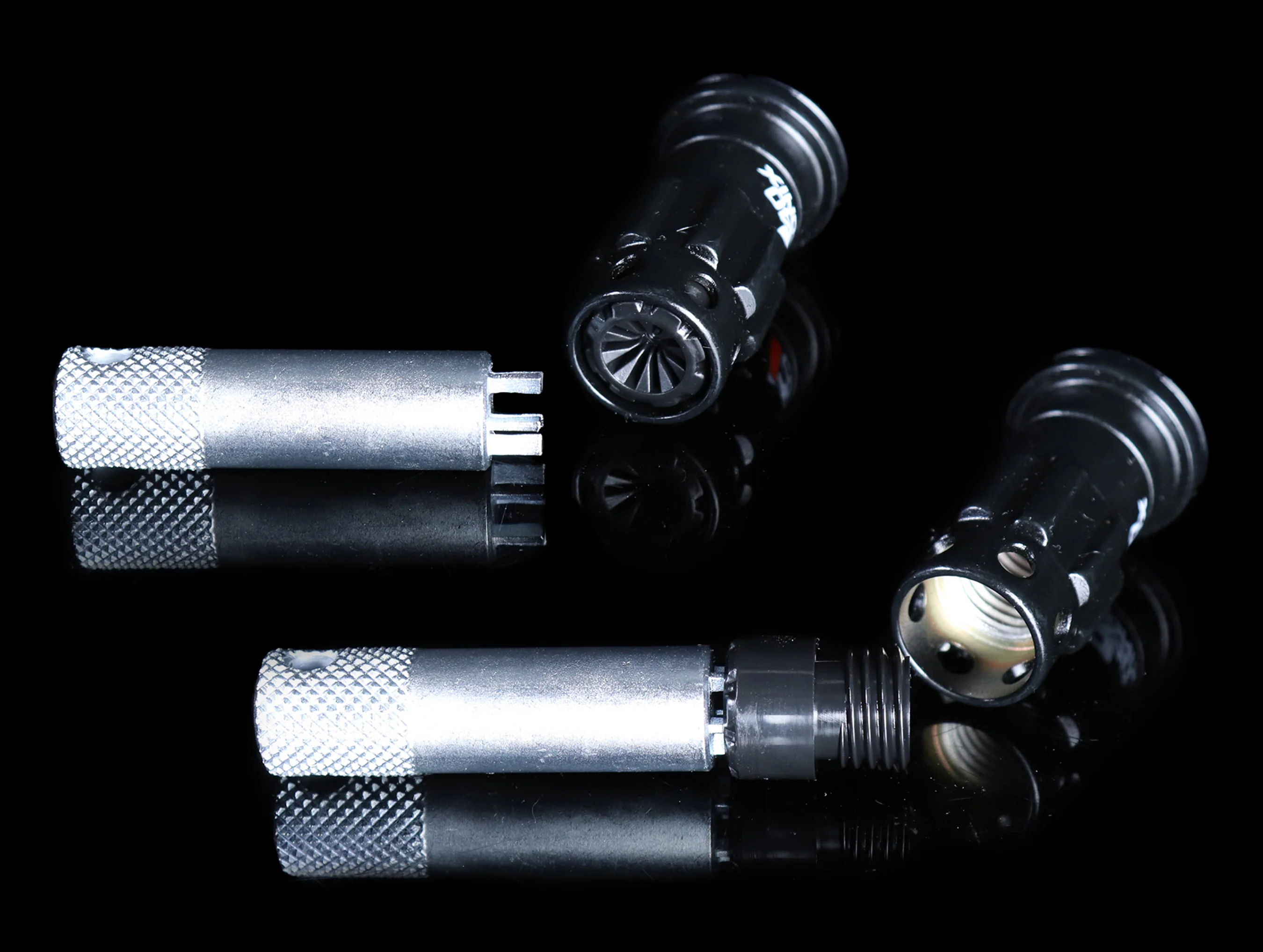 Project Kics R40 Iconix Extended Lug Nuts With Locks - Black M12x1.50 - Image 4