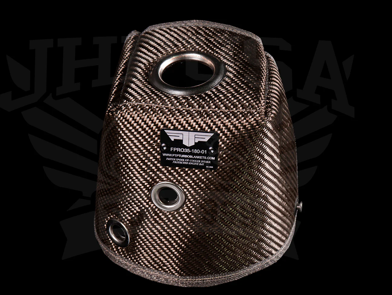 PTP 2017-2020 Civic Type R Downpipe Elbow Blanket - Lava - Image 3