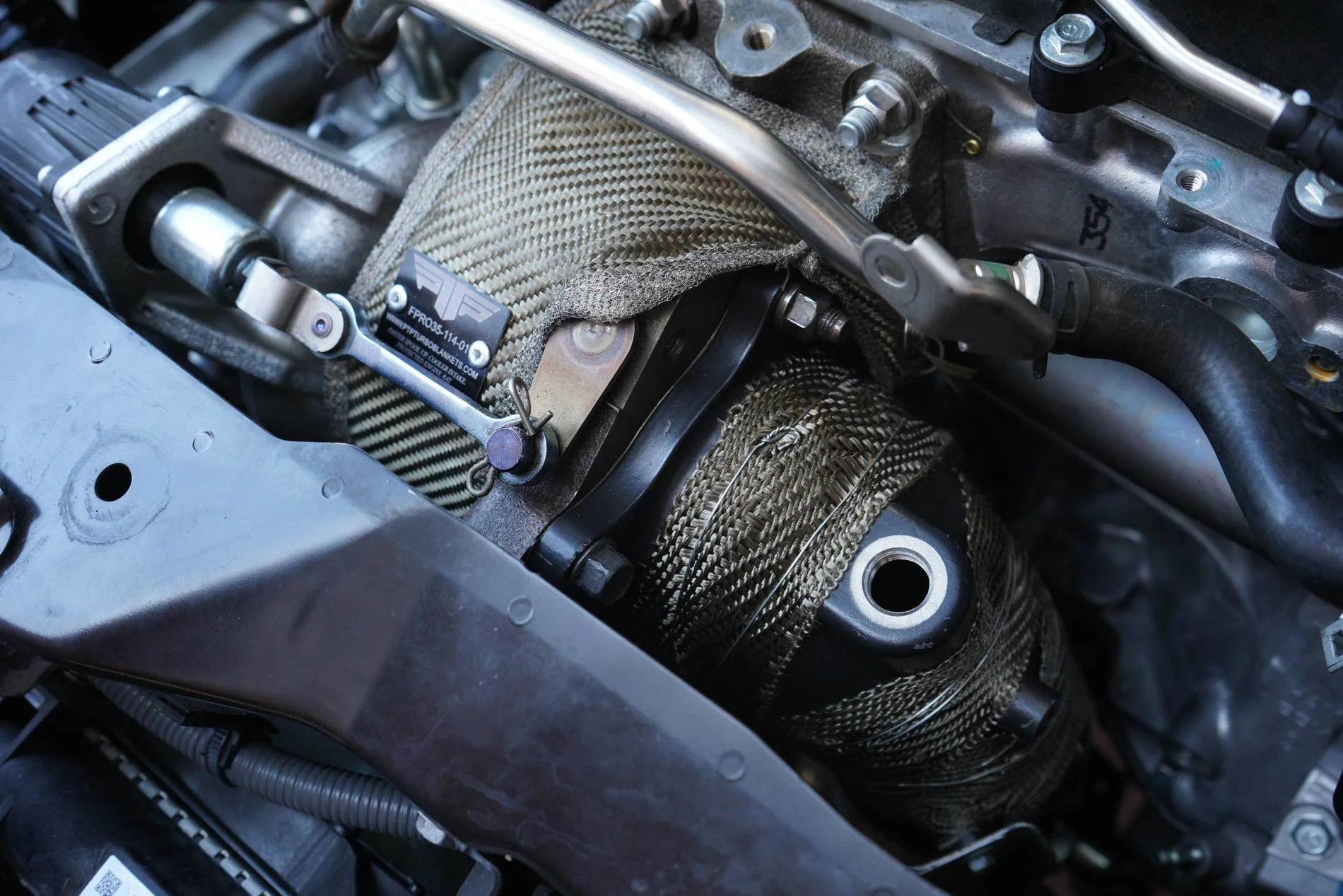 PTP 2017-2025 Honda Civic Type R Turbo Blanket - Lava - Image 4