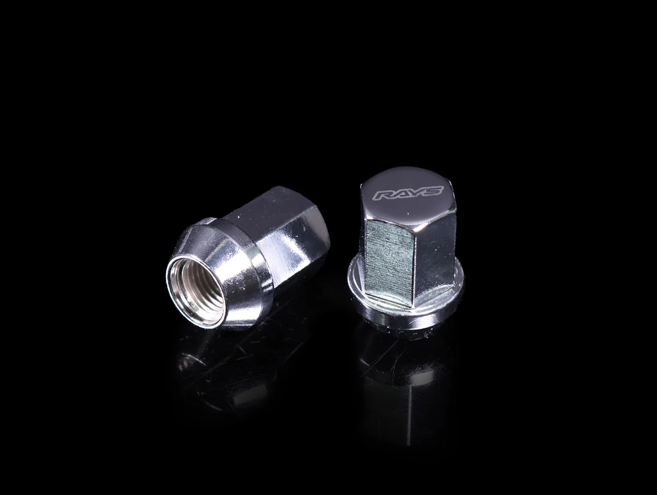 Rays 19 Hex Lug Nut & Lock Set - Chrome M14x1.50 - Image 3