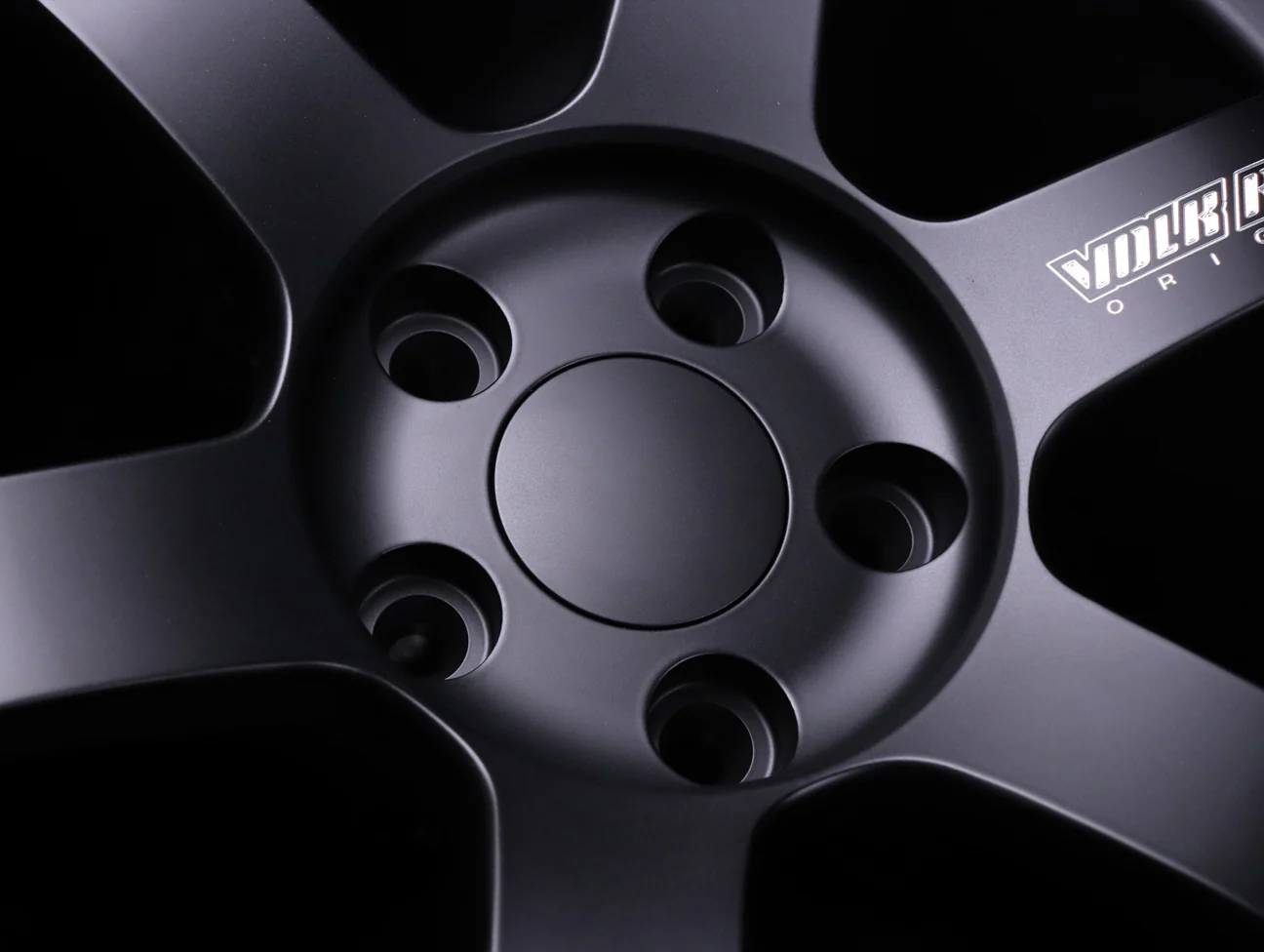 Rays A-Flat O-Ring Type Center Cap - Matte Flat Black - Image 5