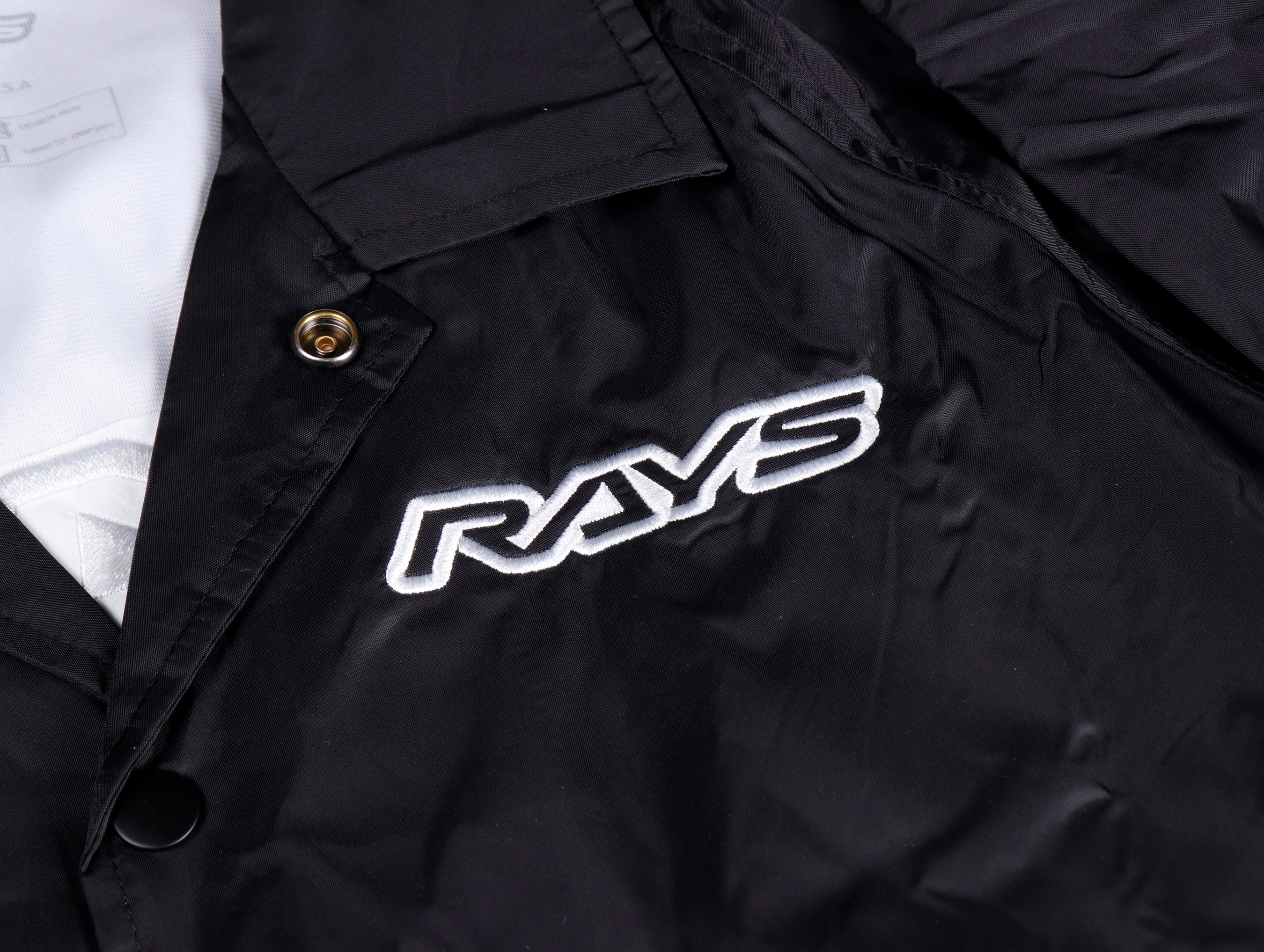 Rays Windbreaker Jacket - Black - Image 3