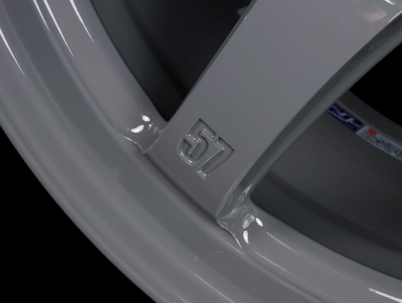 Rays Gram Lights 57CR Wheels - Arms Gray 18x9.5 / 5x120 / +38 - Image 6