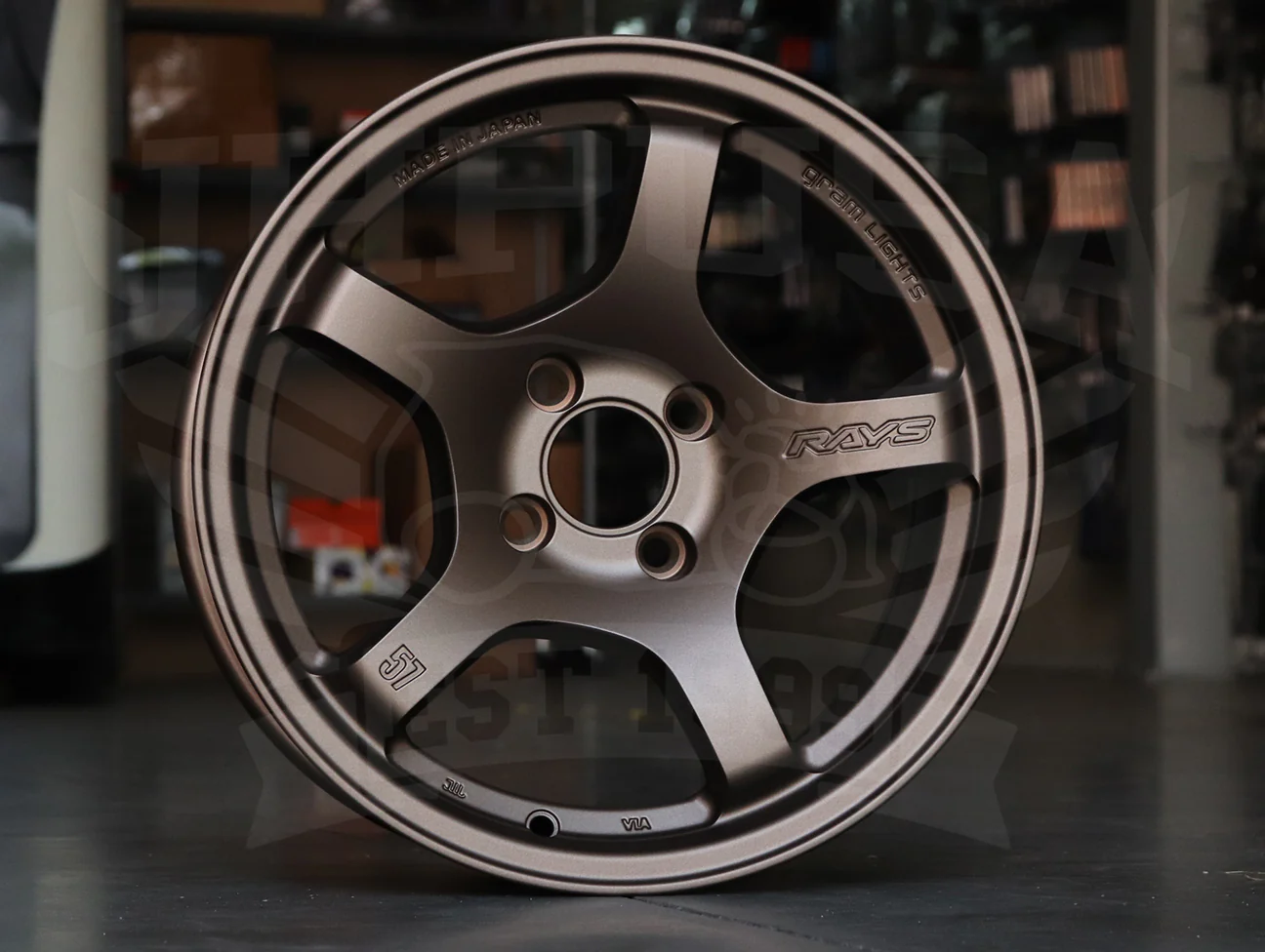 Rays Gram Lights 57CR Wheels - Bronze 15x8 / 4X100 - Image 9