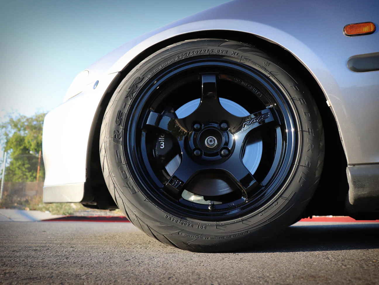 Rays Gram Lights 57CR Wheels - Gloss Black 15x8 / 4X100 - Image 9