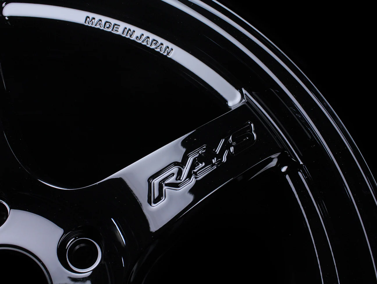 Rays Gram Lights 57CR Wheels - Gloss Black 15x8 / 5x114 / +35 - Image 4
