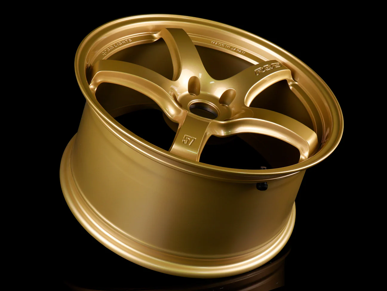 Rays Gram Lights 57CR Wheels - Gold 19x9.5 / 5x120 / +35 - Image 2
