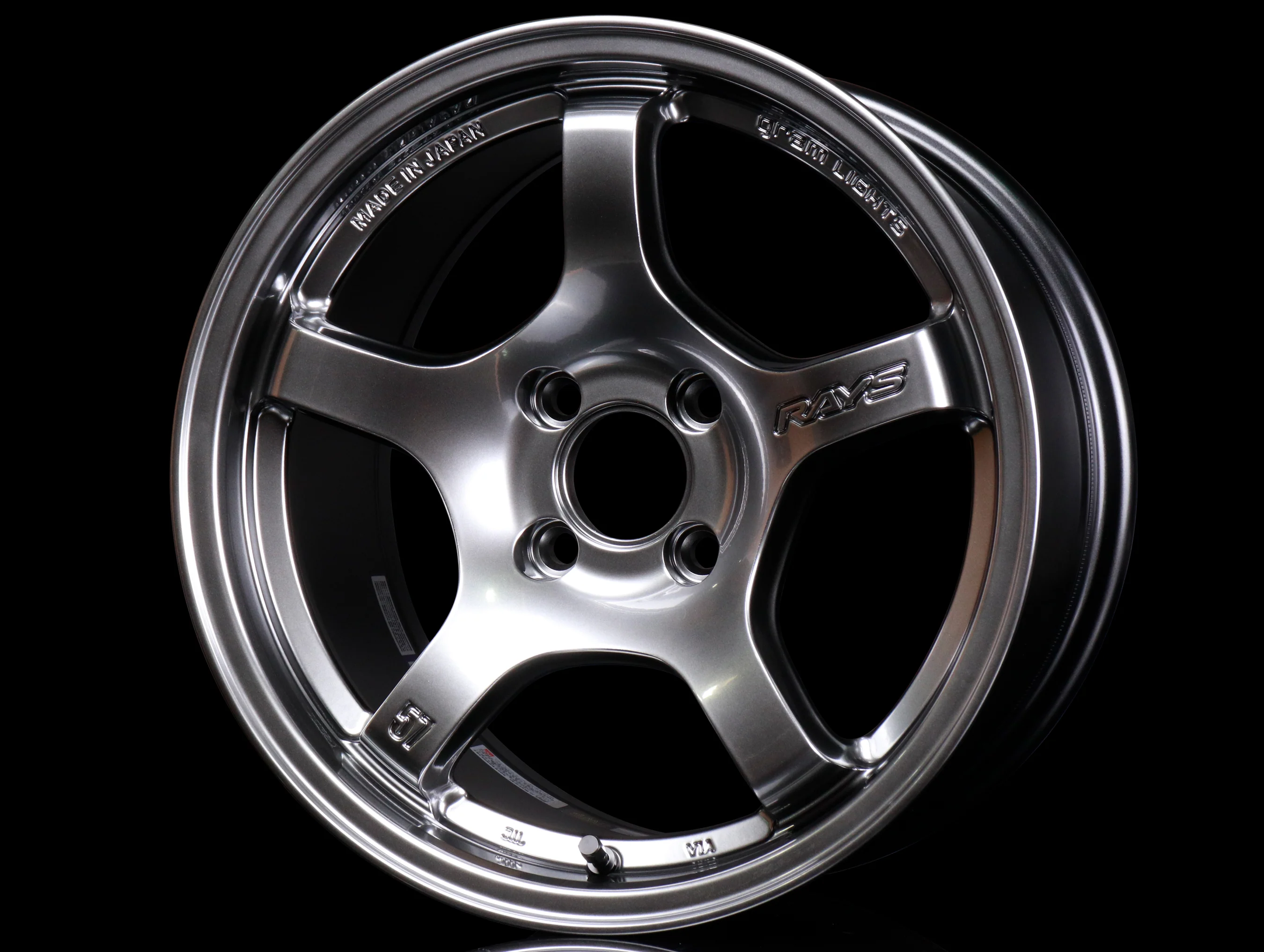 Rays Gram Lights 57CR Wheels - Grace Silver 15x8 / 4x100 / +35 - Image 2
