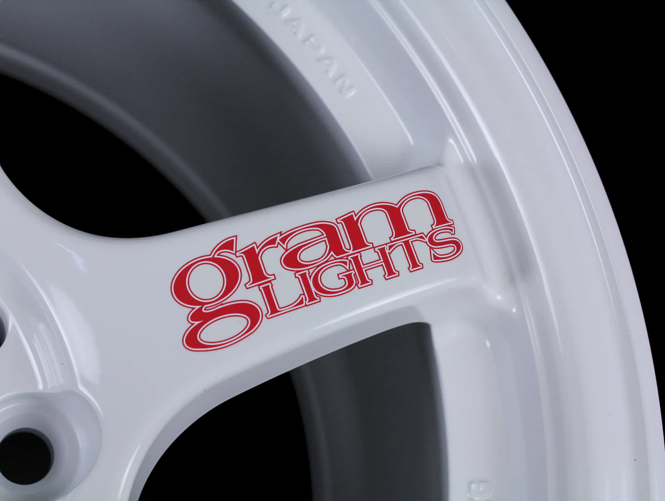 Rays Gram Lights 57DR Wheels - White 15x8 / 5x114 / +35 - Image 4