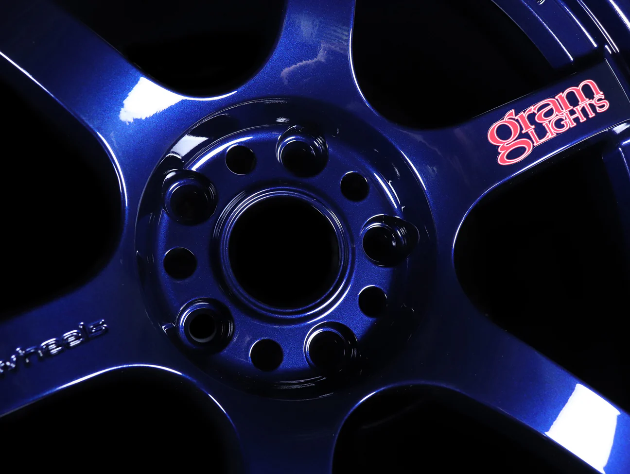 Rays Gram Lights 57DR Wheels - Eternal Blue Pearl 18x9.5 / 5x114 / +22 - Image 3