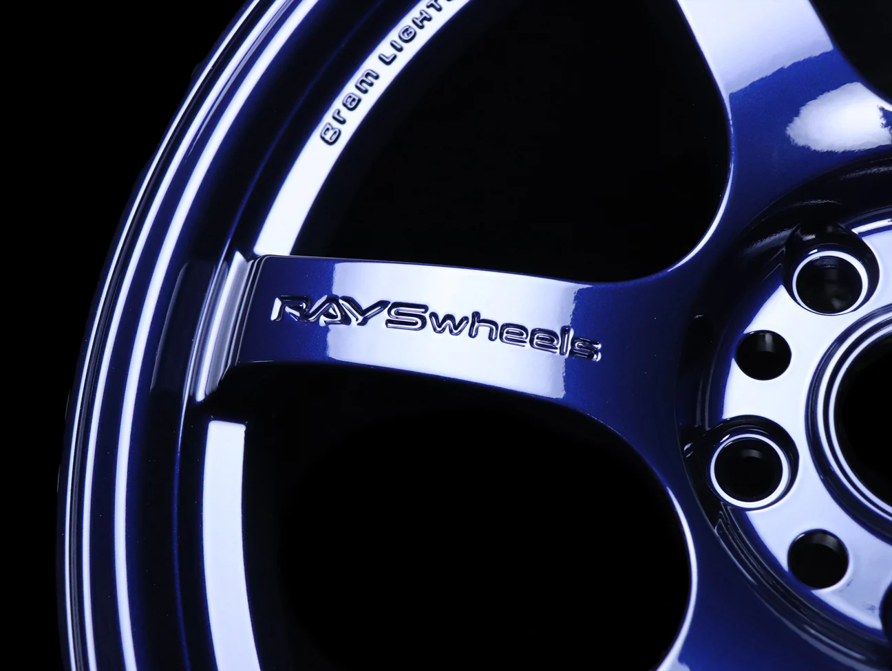 Rays Gram Lights 57DR Wheels - Eternal Blue Pearl 18x9.5 / 5x114 / +22 - Image 5