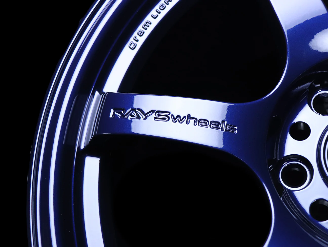Rays Gram Lights 57DR Wheels - Eternal Blue Pearl 18x9.5 / 5x114 / +38 - Image 6
