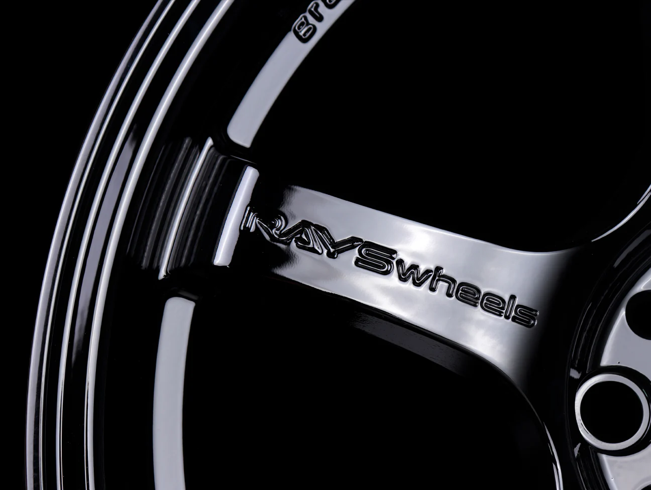 Rays Gram Lights 57DR Wheels - Gloss Black 17x9 / 5x114.3 / +38 - Image 5