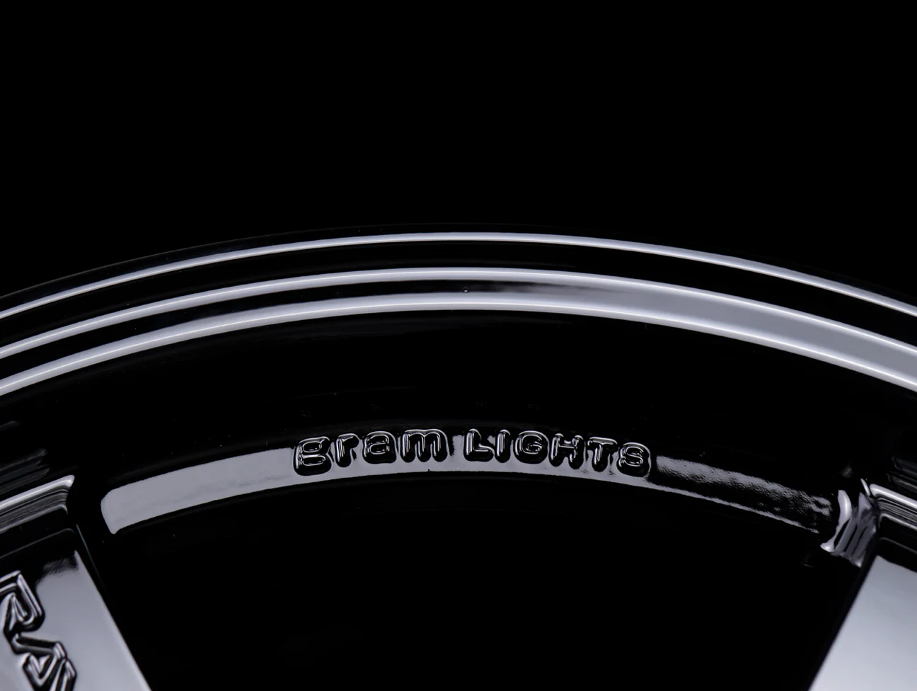Rays Gram Lights 57DR Wheels - Gloss Black 17x9 / 5x114.3 / +38 - Image 7
