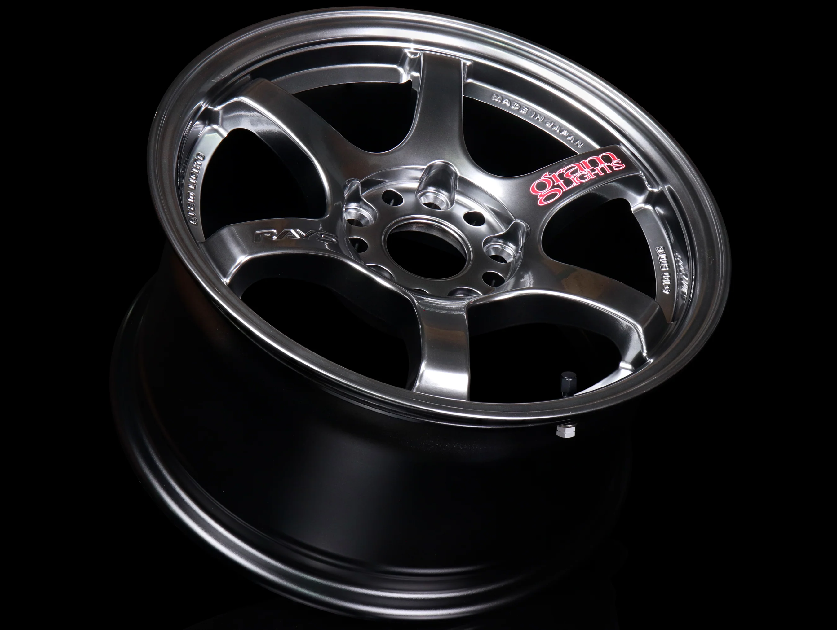 Rays Gram Lights 57DR Wheels - Grace Silver 15x8 / 4x100 - Image 3