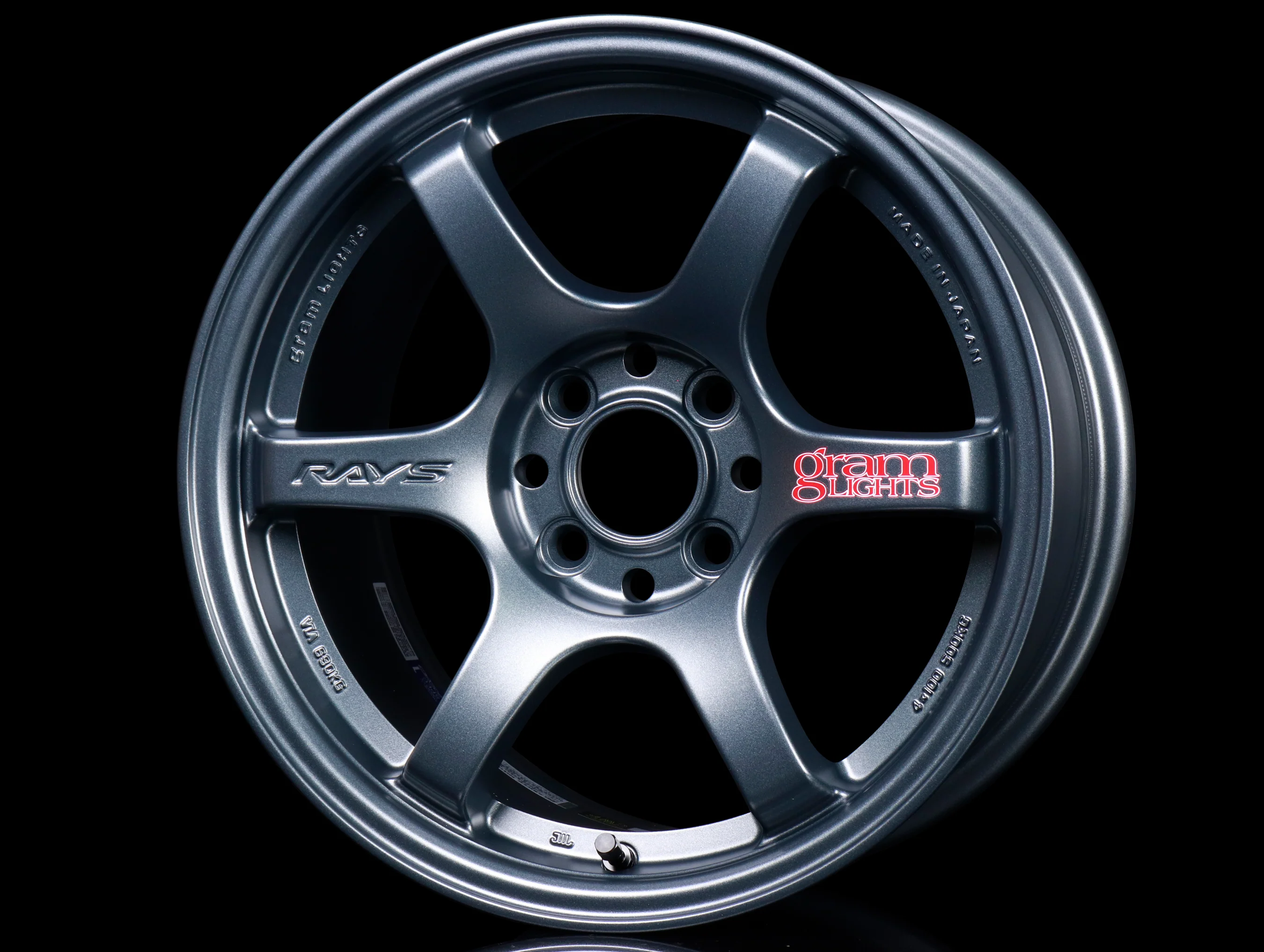 Rays Gram Lights 57DR Wheels - Gun Blue 2 15x8 / 4x100 - Image 2