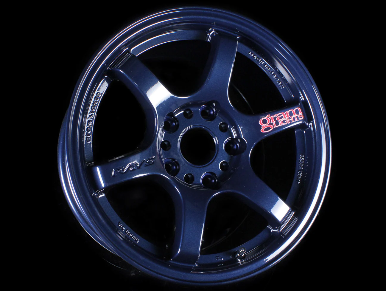 Rays Gram Lights 57DR Wheels - Mag Blue 15x8 / 5x114 / +35 - Image 2