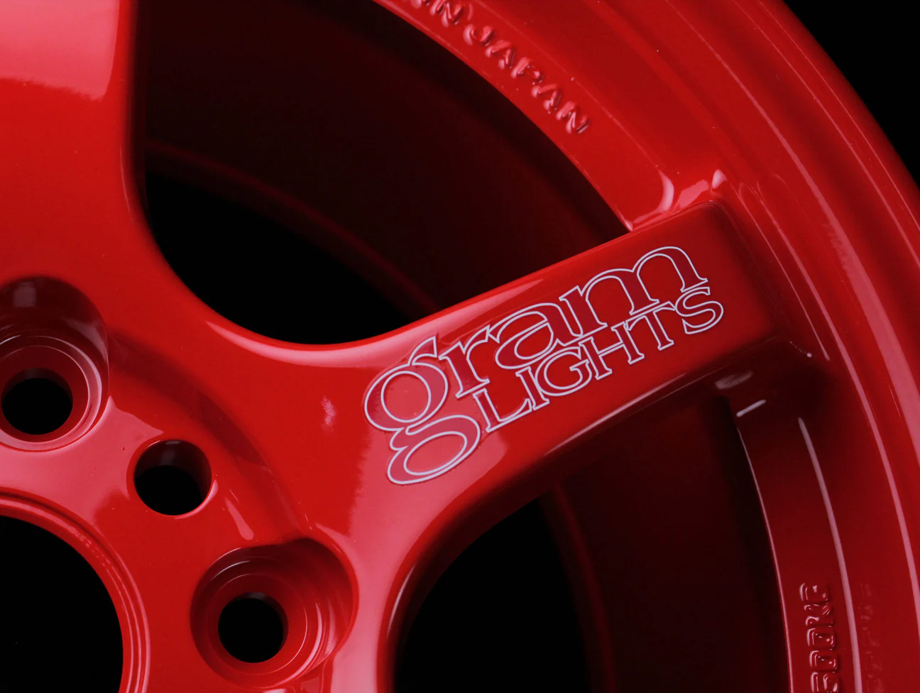 Rays Gram Lights 57DR Wheels - Red 15x8 / 5x114 / +35 - Image 4