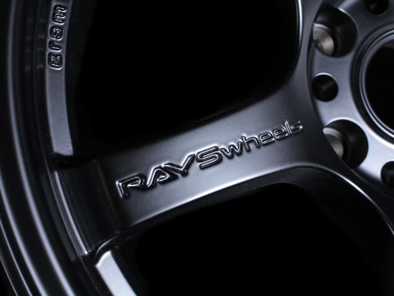 Rays Gram Lights 57DR Wheels - Semi Gloss Black 17x9 / 5x114 - Image 4