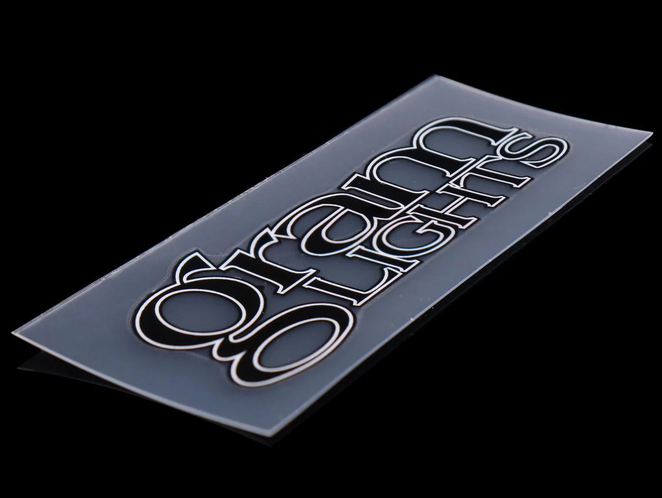 Rays Gram Lights Spoke Decal - Black - Image 3