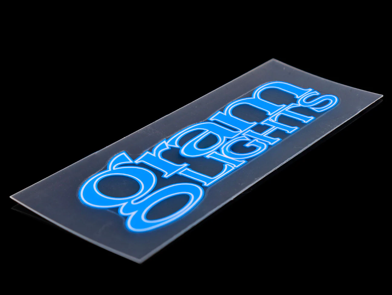 Rays Gram Lights Spoke Decal - Blue - Image 3