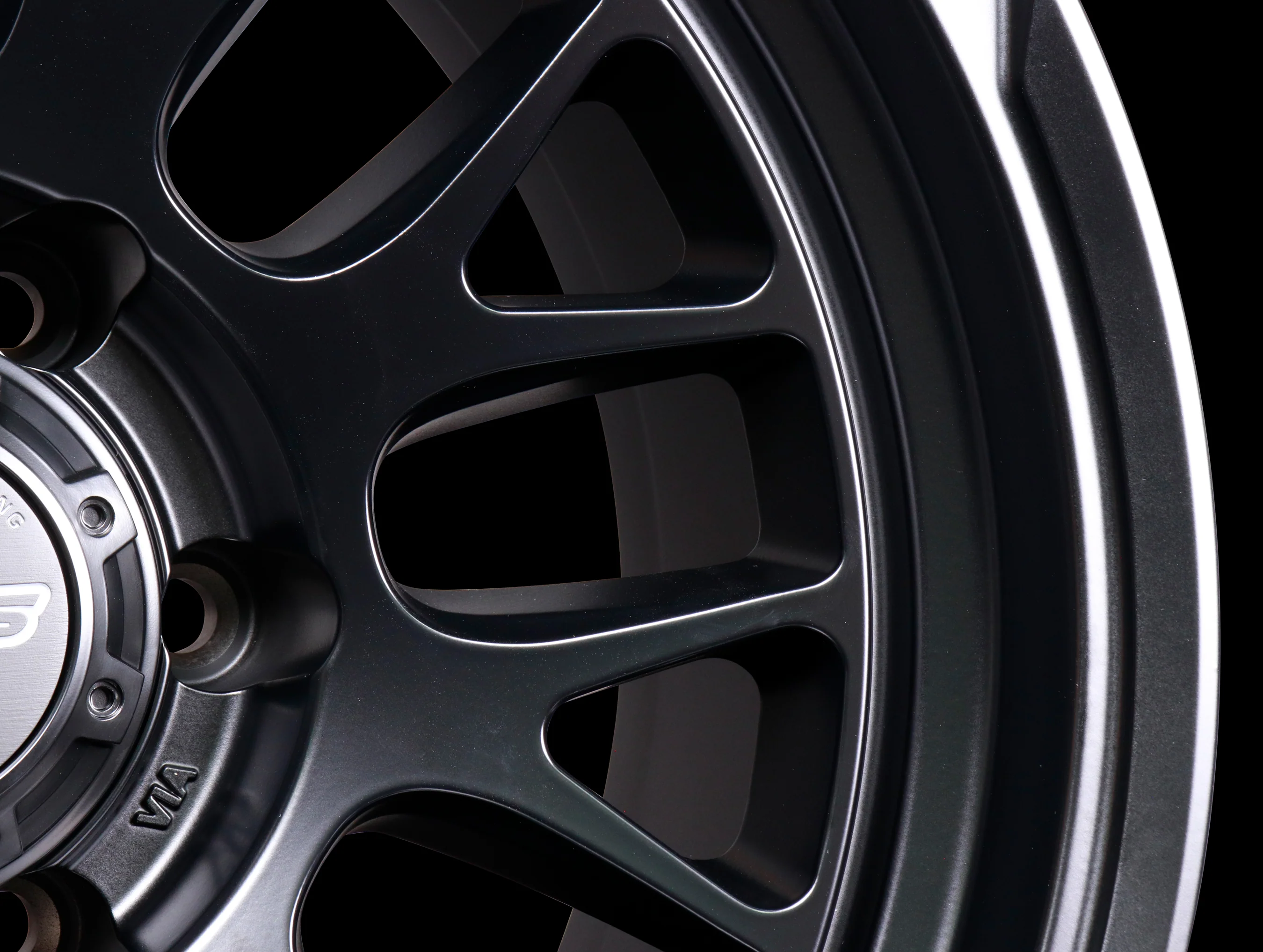 Rays Homura 2x9L-RA Wheels - Semi Gloss Black - 17x8.5 / 6x139 - Image 5