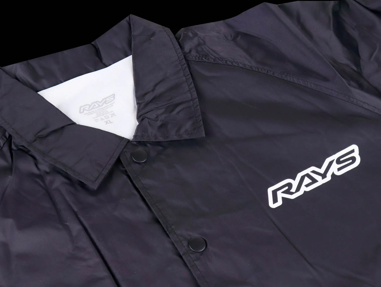 Rays The Concept is Racing Windbreaker Jacket - Black - Image 3