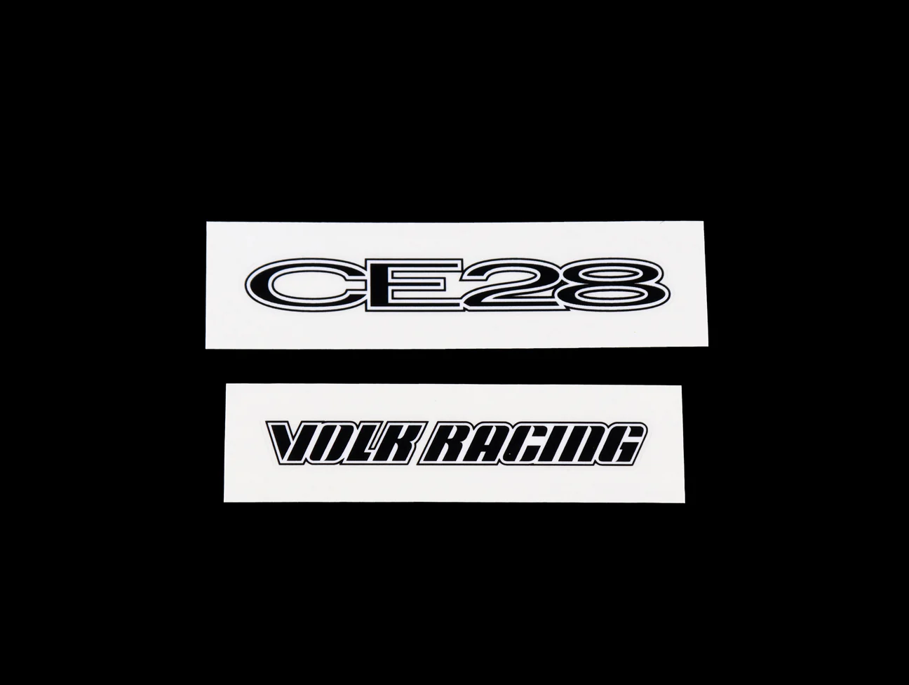 Rays Volk CE28 / CE28N Black Lip Replacement Decal - 16"/17" - Image 2