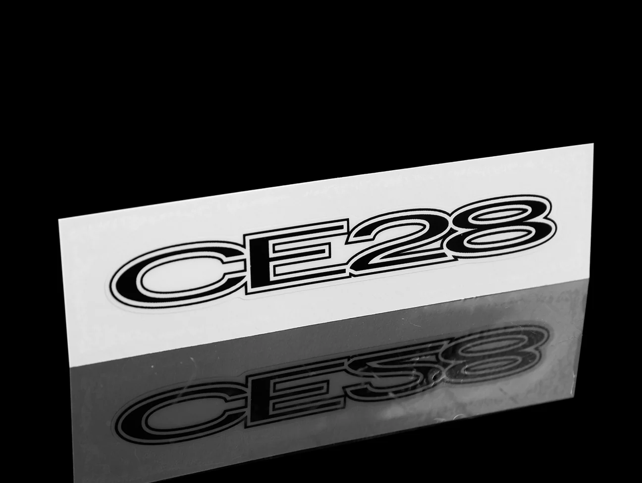 Rays Volk CE28 / CE28N Black Lip Replacement Decal - 18"/19" - Image 3