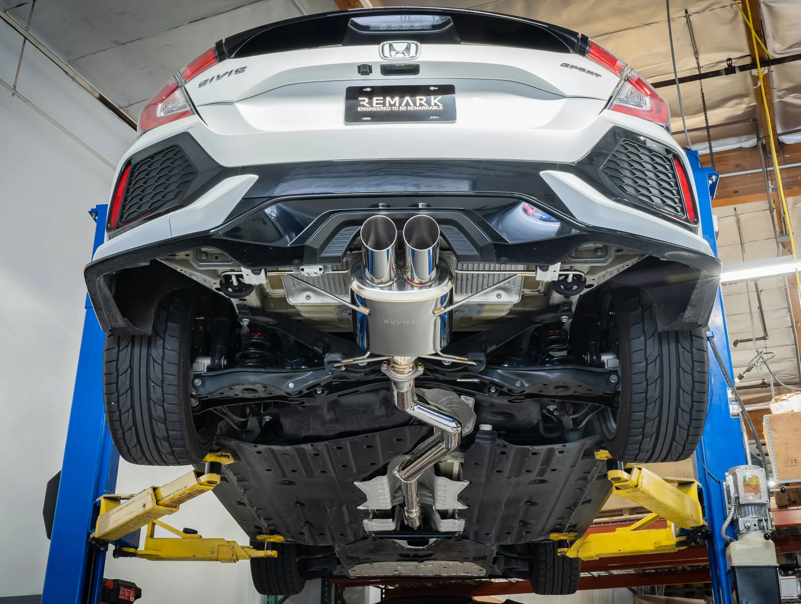 Remark Catback Exhaust - 17-21 Civic Hatchback Sport / Sport Touring FK7 - Image 5