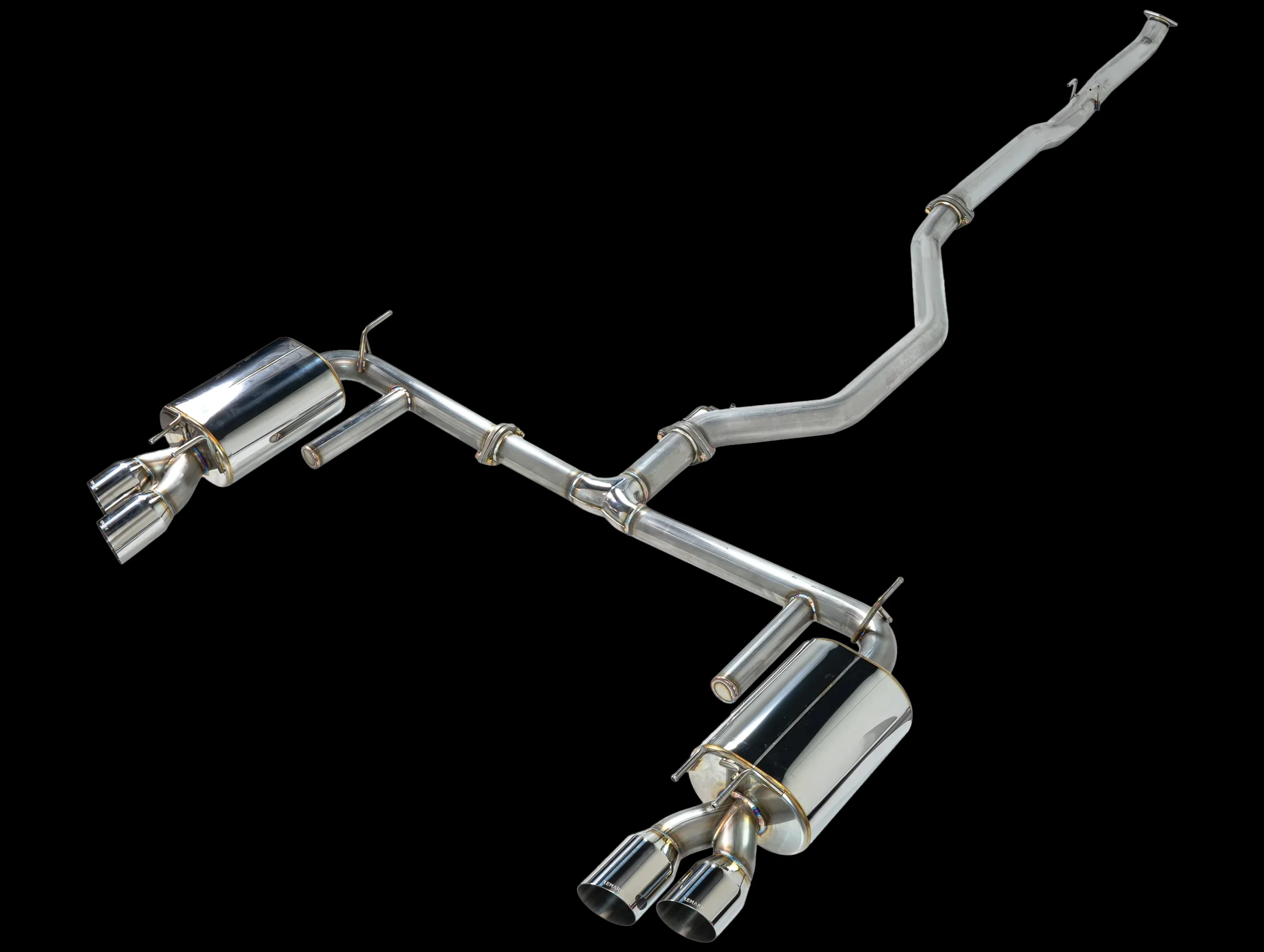Remark Sports Touring Catback Exhaust - 18-22 Honda Accord 1.5L Sport & 2.0L Turbo