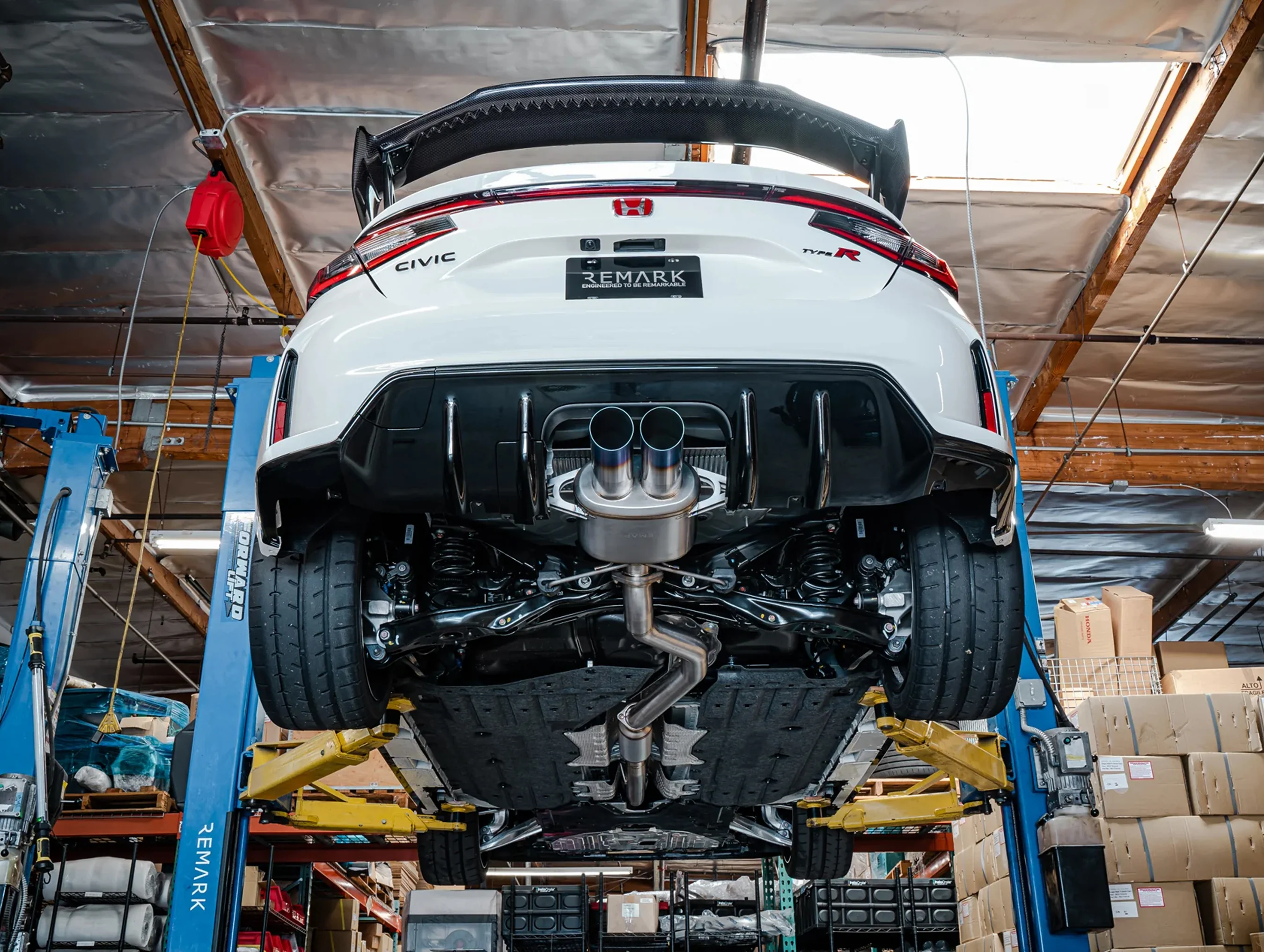 Remark Sports Touring Catback + Front Pipe - 23+ Honda Civic Type-R (FL5) - Image 14