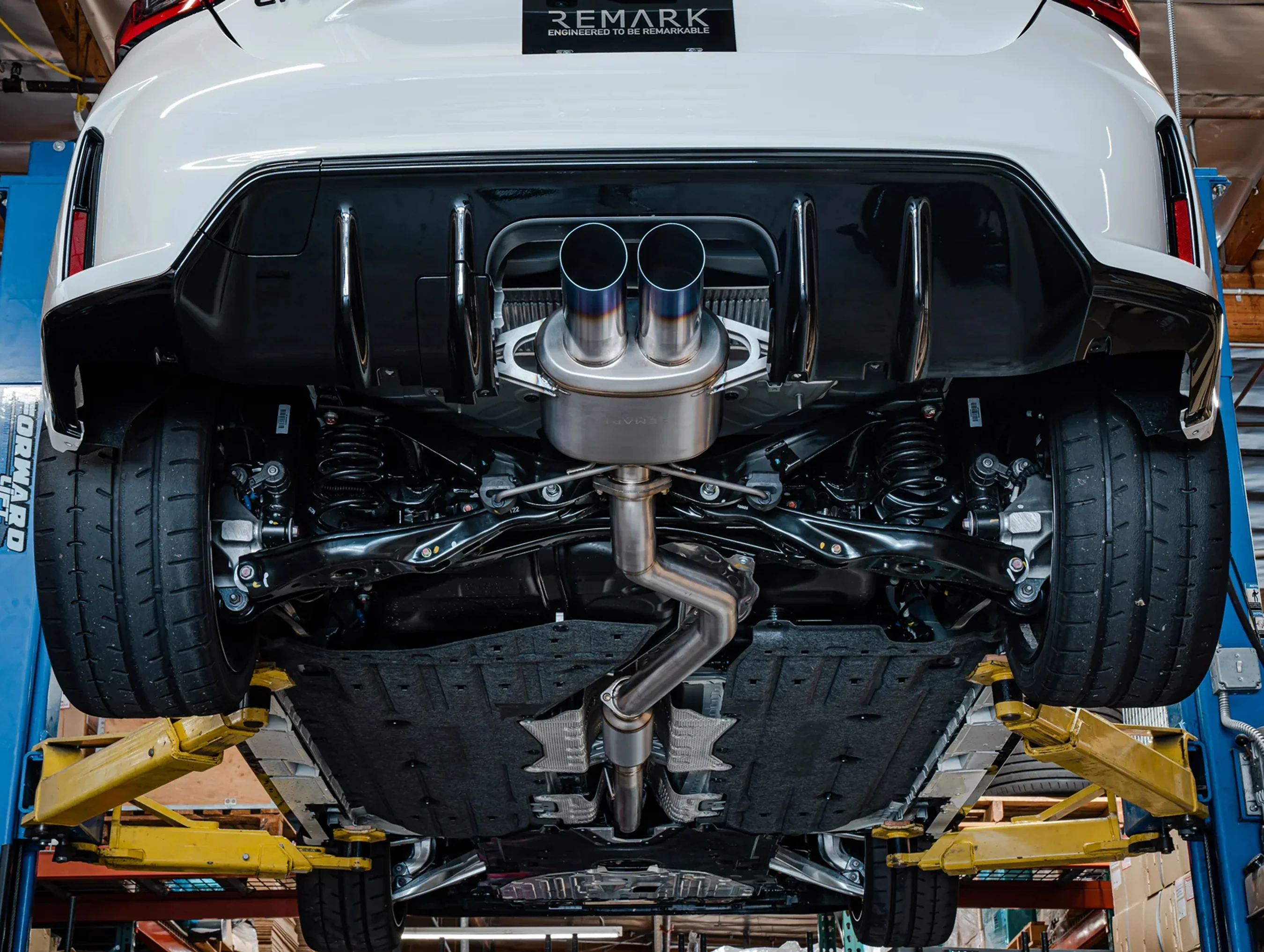 Remark Sports Touring Catback + Front Pipe - 23+ Honda Civic Type-R (FL5) - Image 16