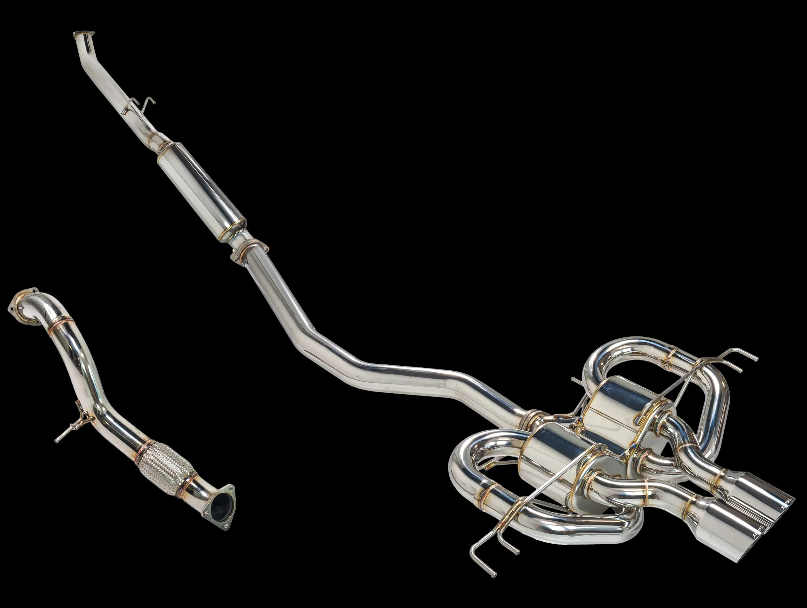 Remark Sports Touring (LINK LOOP) Catback + Front Pipe - 17-21 Civic Type R (FK8)