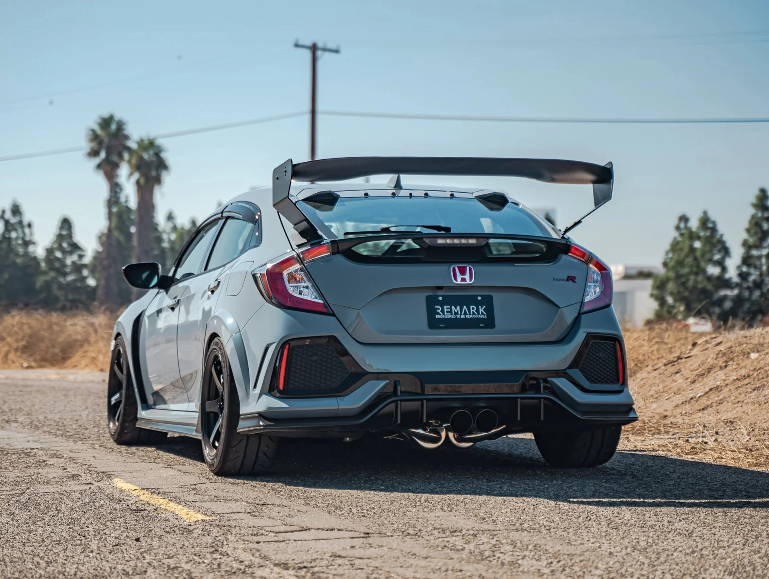 Remark Sports Touring (LINK LOOP) Catback + Front Pipe - 17-21 Civic Type R (FK8) - Image 14